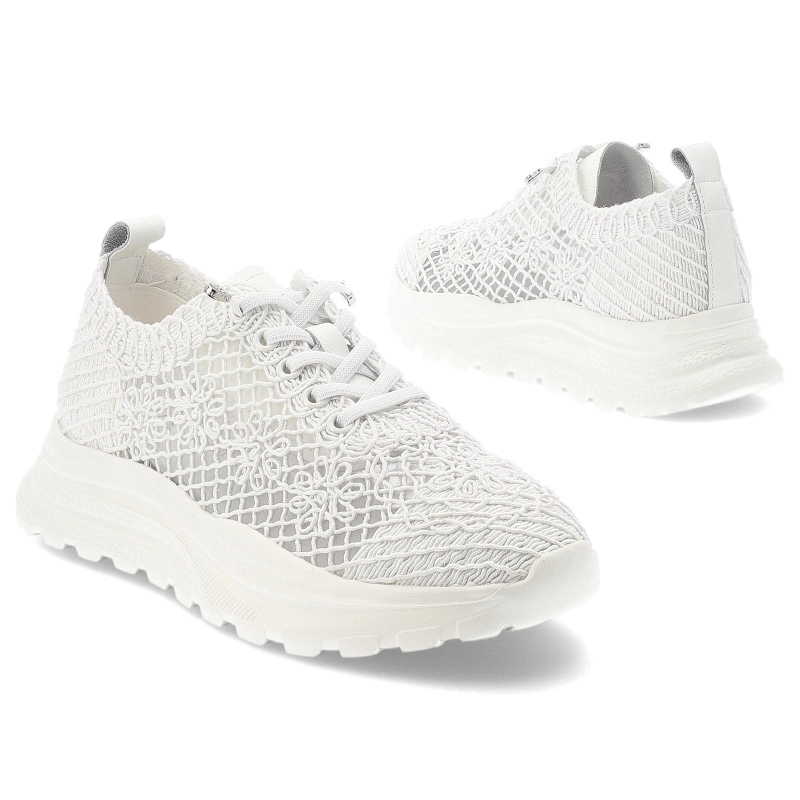 Adidași VINCEZA - 66726 WH Biały