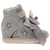 Sneakerși MARSHALL - 6826 R Argintii/Roz Zsz/Pud