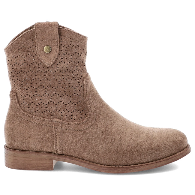 Botine S.BARSKI - HY51-063 Coffee