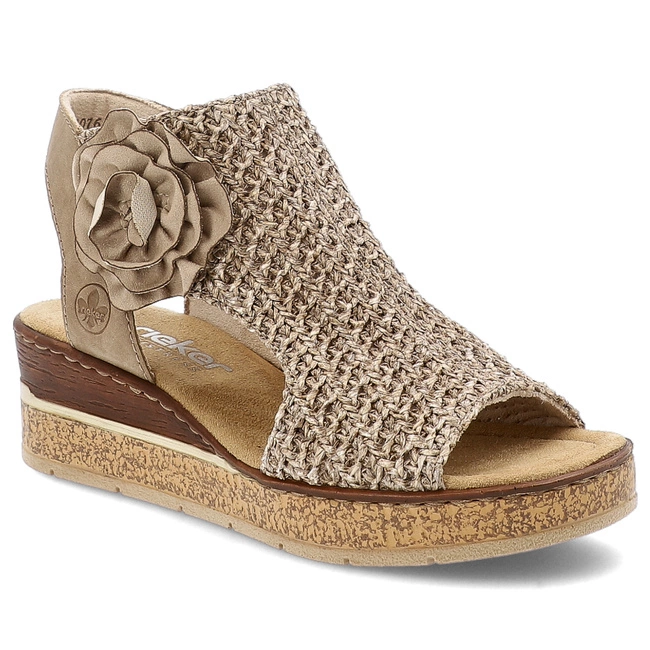Sandale RIEKER - 63791-60 Beige