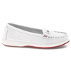 Mocasini S.BARSKI - LR51-673 White/Red