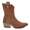 Botine KARINO - 4595/005-F Maro/Welur