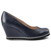Pantofi cu toc LIBERO - 9120 Albastru Marin Lico 70